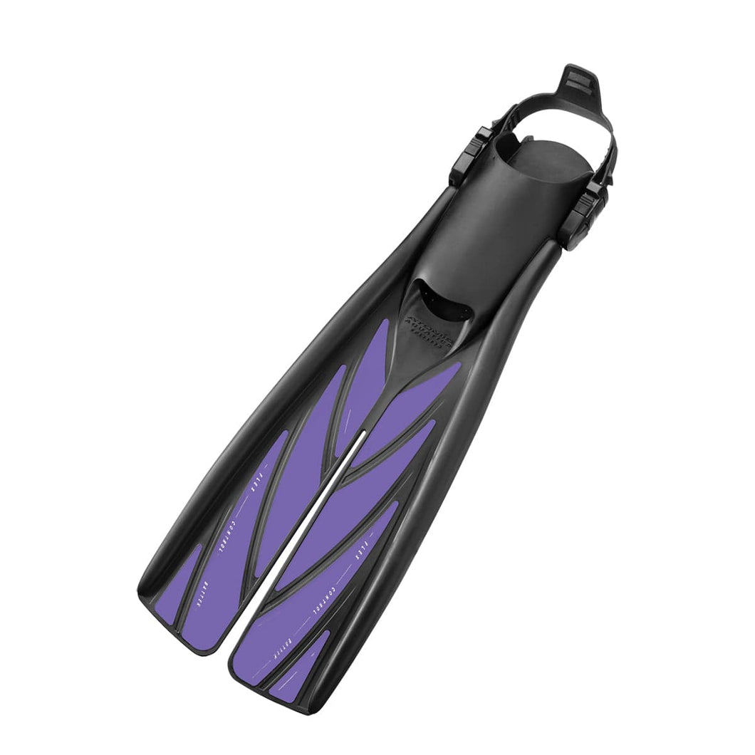Atomic Aquatics Open Heel SplitFin Purple Small (New)