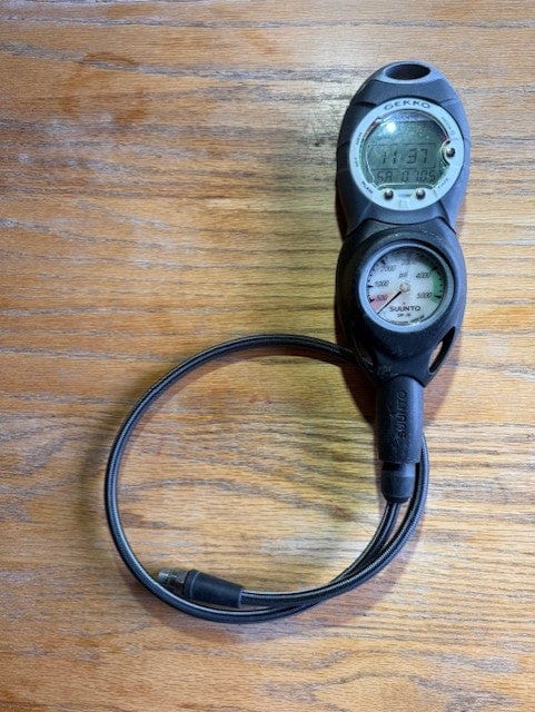 Suunto 2 Gauge Console w/Gekko Computer PSI (Used)