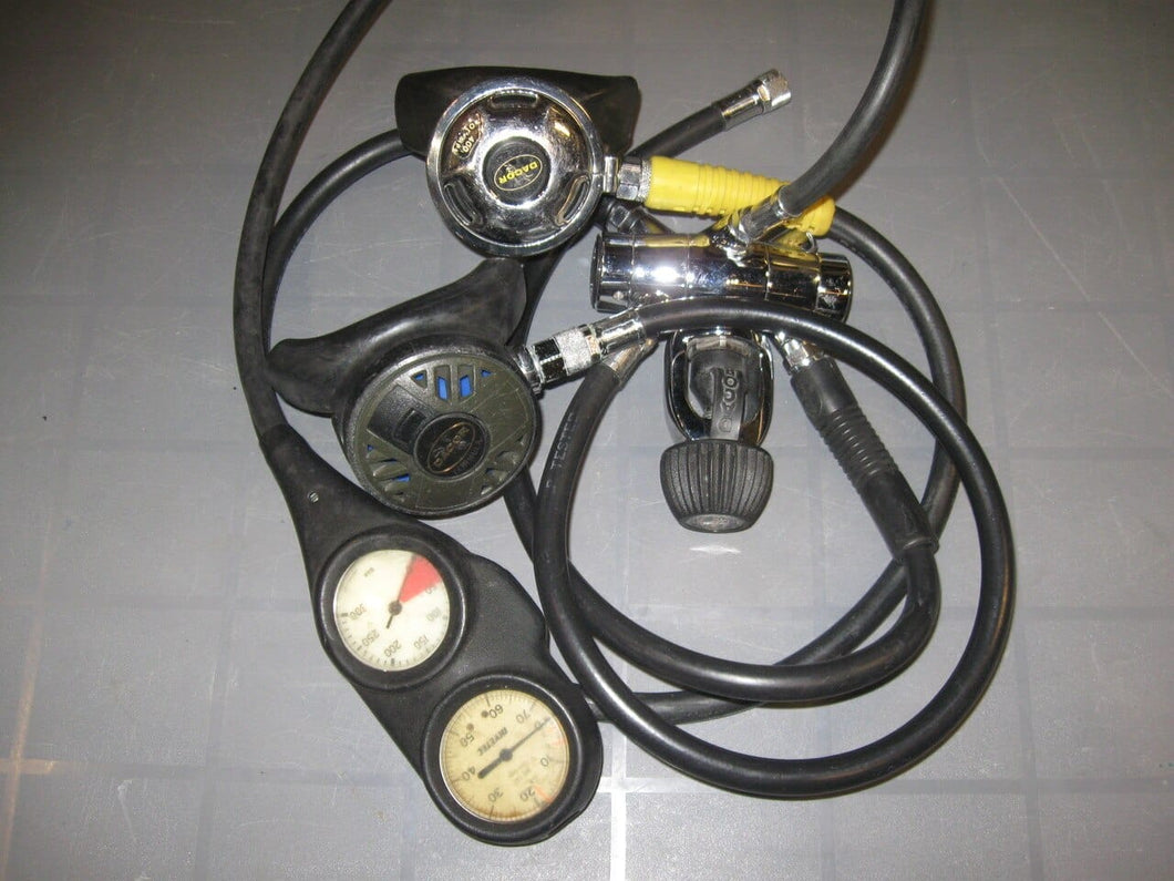 CLEARANCE! Dacor Formula Regulator w- Dacor Octo and Divetech Gauges (Used)